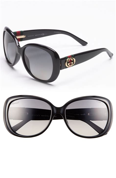 women's black and gold gucci sunglasses|Gucci sunglasses women nordstrom.